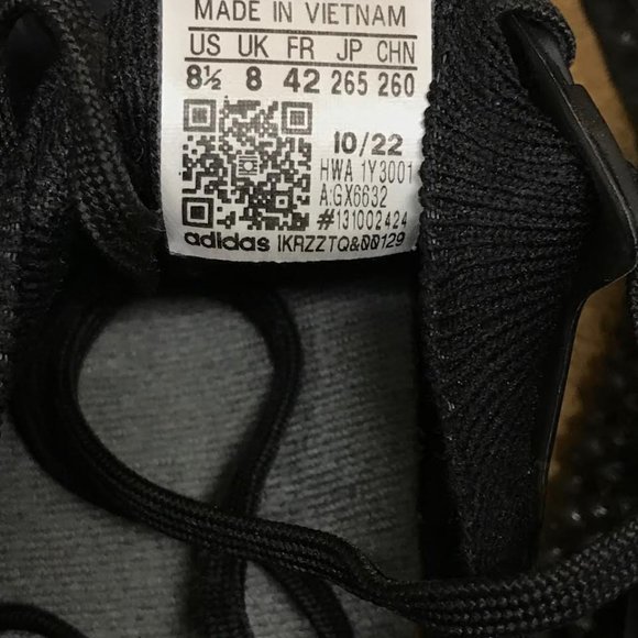 Adidas Ultra 4DFWD M Triple Black Carbon Running Shoes (Size 8.5) - Picture 5 of 6